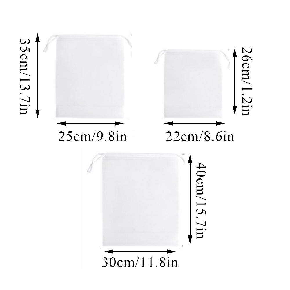 Storage Bag Organization Pouch PEVA Waterproof Shoes Bag Drawstring Bag Travel Clothes Storage Bag Pouch Transparent Dust