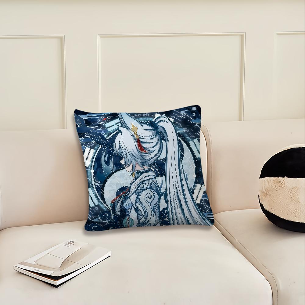 Honkai Star Rail cool c Game cushion cover Pillow Cover Decoration Room Home Sofa living Office Car Nordic Simplicity