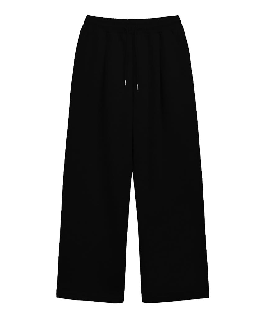 ANEWBROS Tony One-Pleat Wide Sweatpants 2 Colors [Anbt_3001]
