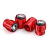 4 Stück Legierung Auto Rad Reifen Ventilschaftkappen Abdeckung für Dodge DURANGO AVENGER CALIBER CARAVAN Challenger CHARGER RAM SRT SXT Viper PP2