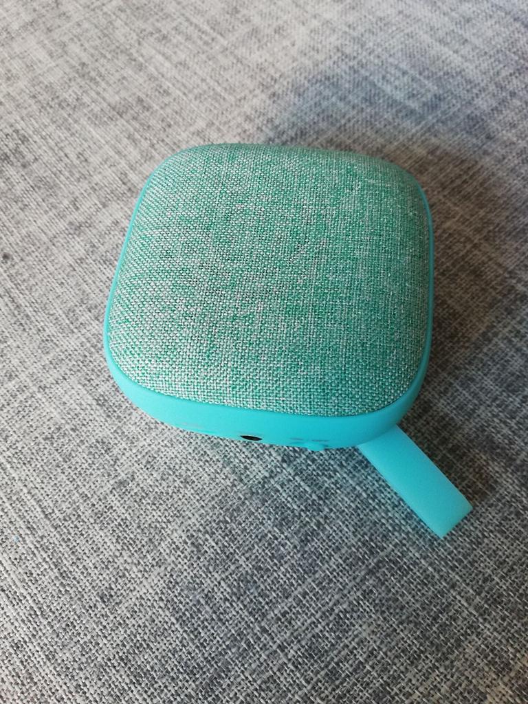 Moderne Fasertechnik Kabelloser Mini Bluetooth Leinwand Lautsprecher Grün