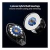 Mavllos Resolute Ultralight Baitcasting Reel 7.1:1 Gear Ratio 9+1 Bearings Lure 2-22g Carbon Frame 4