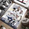 The Spurs Team Carpet Rug for Living Room Bedroom Home Sofa Decoration,Kids Play Nonslip Floor Mat