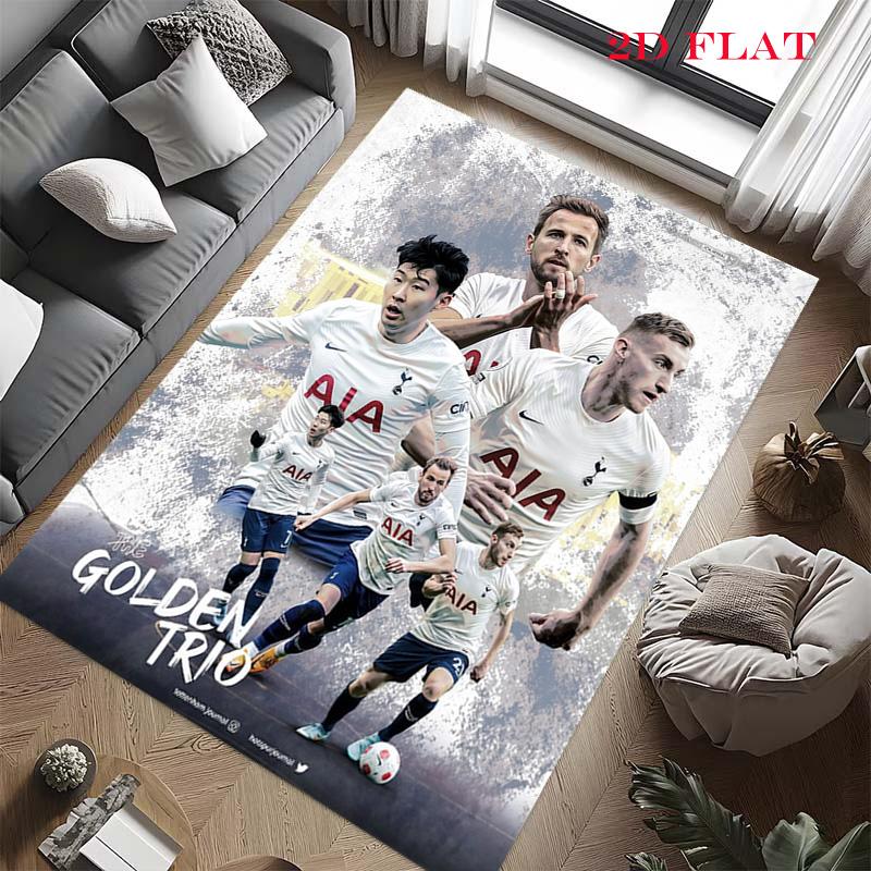 The Spurs Team Carpet Rug for Living Room Bedroom Home Sofa Decoration,Kids Play Nonslip Floor Mat