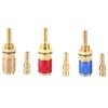 6mm Quick Water Cooled Gas Adapter Water Cooled Gas Adapter Quick Connect Fittings Hose Connector for MIG TIG Welder Torch