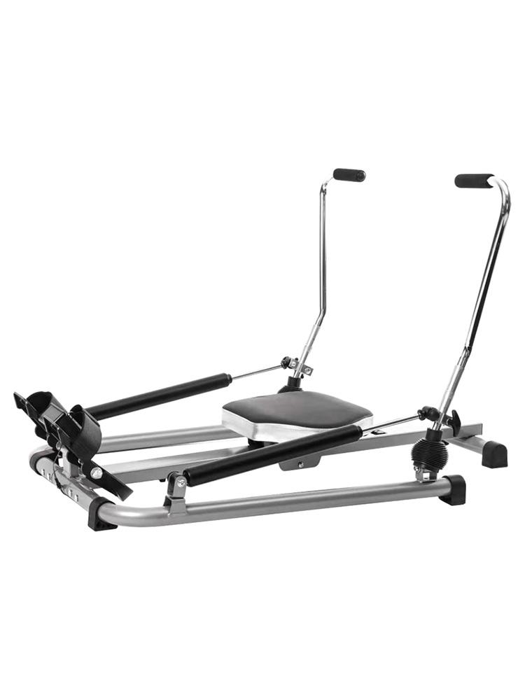 Heimtrainer Verstellbarer Rudergerät Rower Doppelte Hydraulische Widerstand