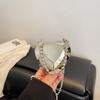 Korean Version of Small Fresh Mini Acrylic Heart-shaped Women's Dinner Bag, New Cute Women's Shoulder Messenger Bag