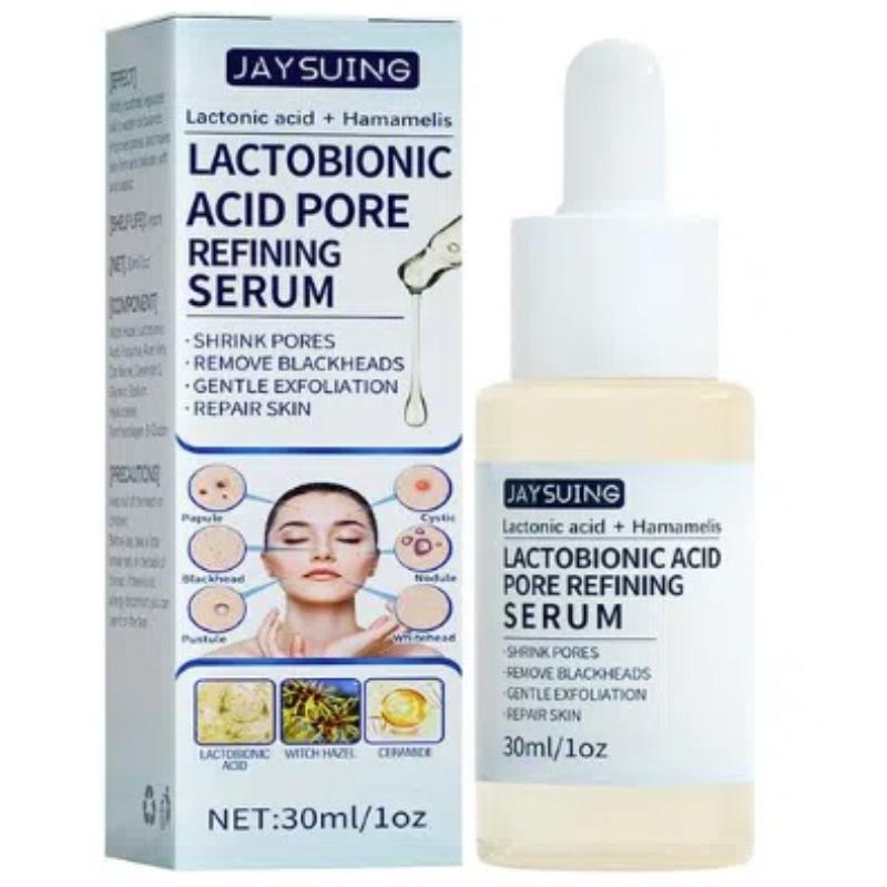 

Сыворотка с лактобионовой кислотой Сужает поры Увлажняющая эссенция Жидкость для лица Очищает поры Лечение красоты Уход за кожей Отбеливающий крем 30ml