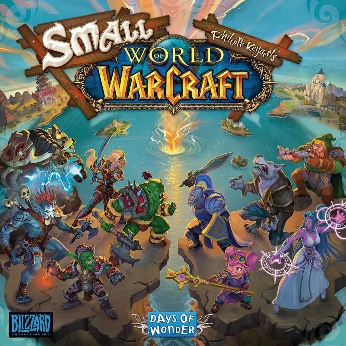 Small World of Warcraft - Asmodee - Jeu De Société - 2 À 5 Joueurs