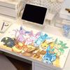 Anime Gaming Speed Mouse Pad Non-Slip P-Pokemon Gamer Cabinet Mouse Mat Keyboard Lock Edge Thickened Mousepad Computer Desk Mat