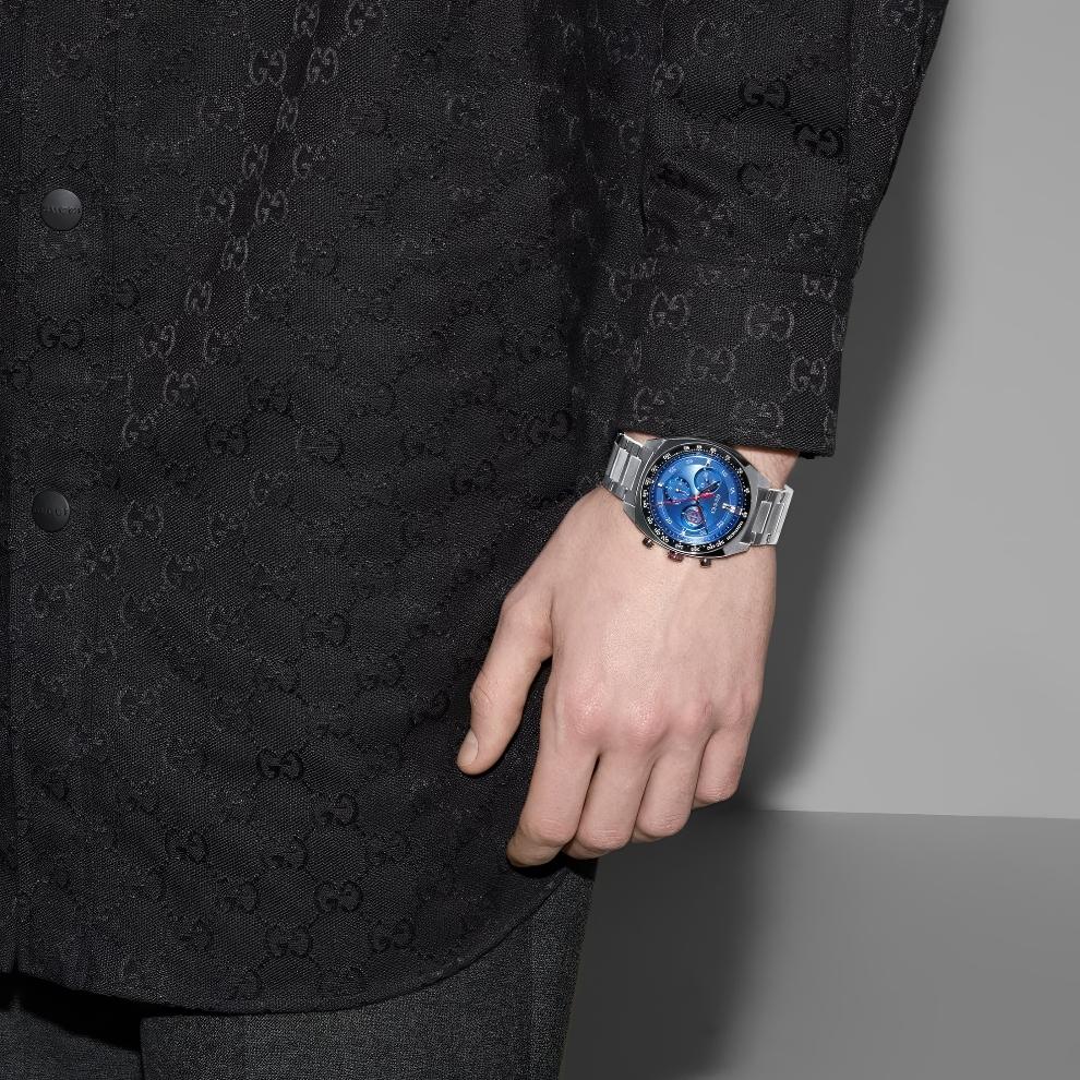 Gucci YA142317 Pánské hodinky se zámkovým chronografem