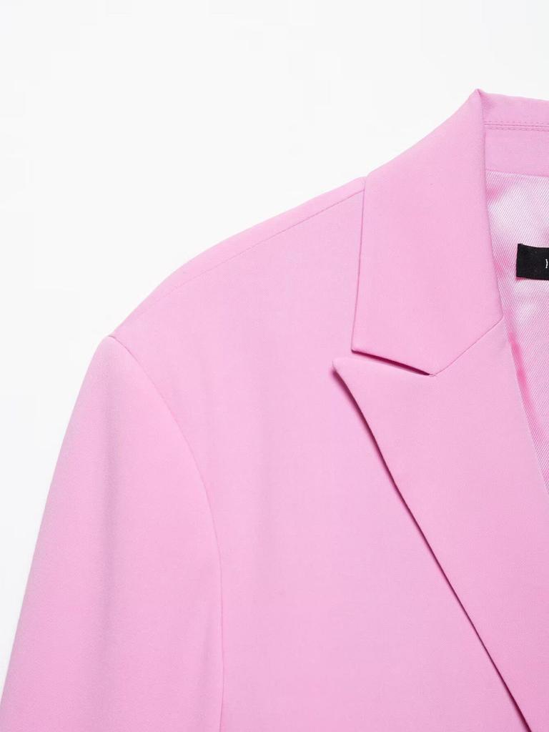 Spring 2025 Women's European & American Loose-Fit Suit Jacket & Pants Set