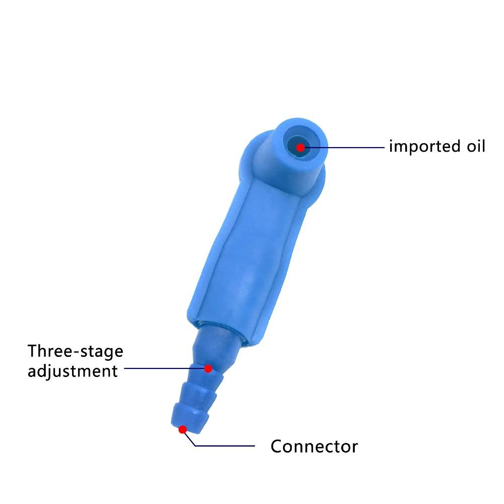 5Pcs Car Oil Pumping Pipe Brake Oil Change Connector Car Brake System Fluid Connector Kit Auto Oil Filling Equipment Accessories