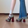 Niche Design Platform Bow Mary Jane Single Shoes Spring/Summer 2026 New Strap Heels Women