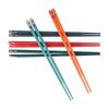 Reusable Non-slip Fiberglass Colorful Anti-bacterial Flatware Chopsticks Tableware Kitchen Utensils