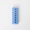 Curved-Back Reusable Pill Tracker Anti-Slide Design Color-Coded Indicators Pill Reminder Creative Elderly Friendly