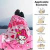 1pc. Cute My Melody Strawberry Theme Blanket - Perfect for Home, Office, Outdoor Use, Gift Idea, Suitable for All Seasonsz041791