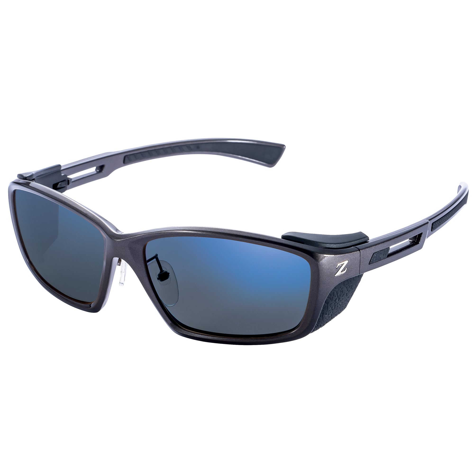 

Zeque HOVER Gunmetal Polarized Sunglasses with TRUEVIEW FOCUS and BLUE MIRROR F-1977