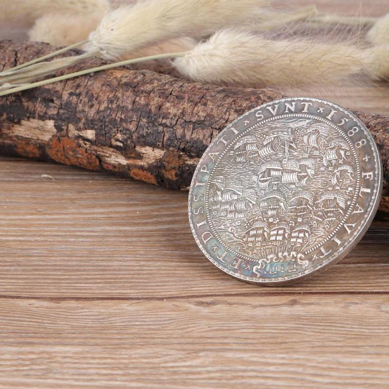 1588 Netherlands Brass Plating Silver Vintage Collection Coin Commemorative Coin MIT