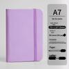Mini A7 Pocket Diary: Compact Waterproof Leather Notebook