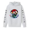 New Spring Autumn Demon Slayer Hooded Children's Hoodie Kids Clothing Hoodie Boys Long Sleeve Anime Yaiba Pullover Sweatshirt