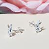 Sowon Silver Rabbit EJ002 Sterling Silver Earrings