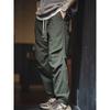 American Retro Heavy Cotton Loose Work Pants for Men, Spring and Autumn Straight-Leg Pants, Export Men's Clothing, All-Cotton Casual Long Pants
