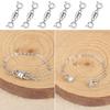 6Pcs Magnetic Necklace Clasp with Lobster Clasp Jewelry Connecting Buckle Necklaces Extender Bracelet Closure DIY Crafts