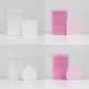 200Pcs/Box Lint Free Clean Cotton Tablet Non-Woven Fabric Eyelash Extension Cotton Pad Nail Glue Wipes Nail Gel Polish Remover