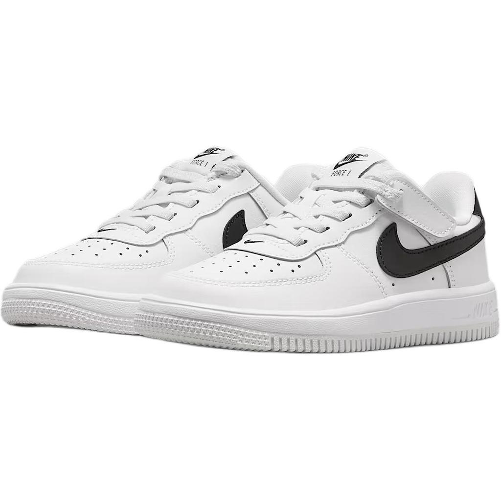 Nike Force 1 Low EasyOn PS White Black Kids Sneakers IH4498-100