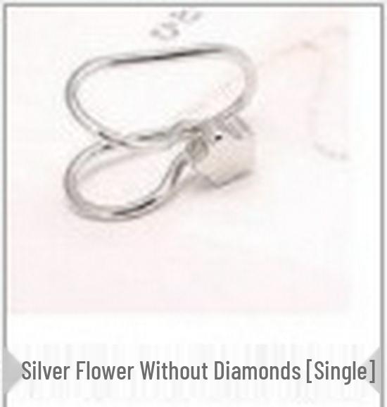 Korean Pearl and Diamond Star Ear Cuffs - U-Shaped Temperamental Stud Earrings