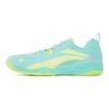 Li-Ning נעלי אימון נמוכות גפה עור סינטטי Eagle Eye 2.0 בולם זעזועים מונע החלקה עמיד בפני שחיקה יוניסקס סניקרס ירוק APTT005-4