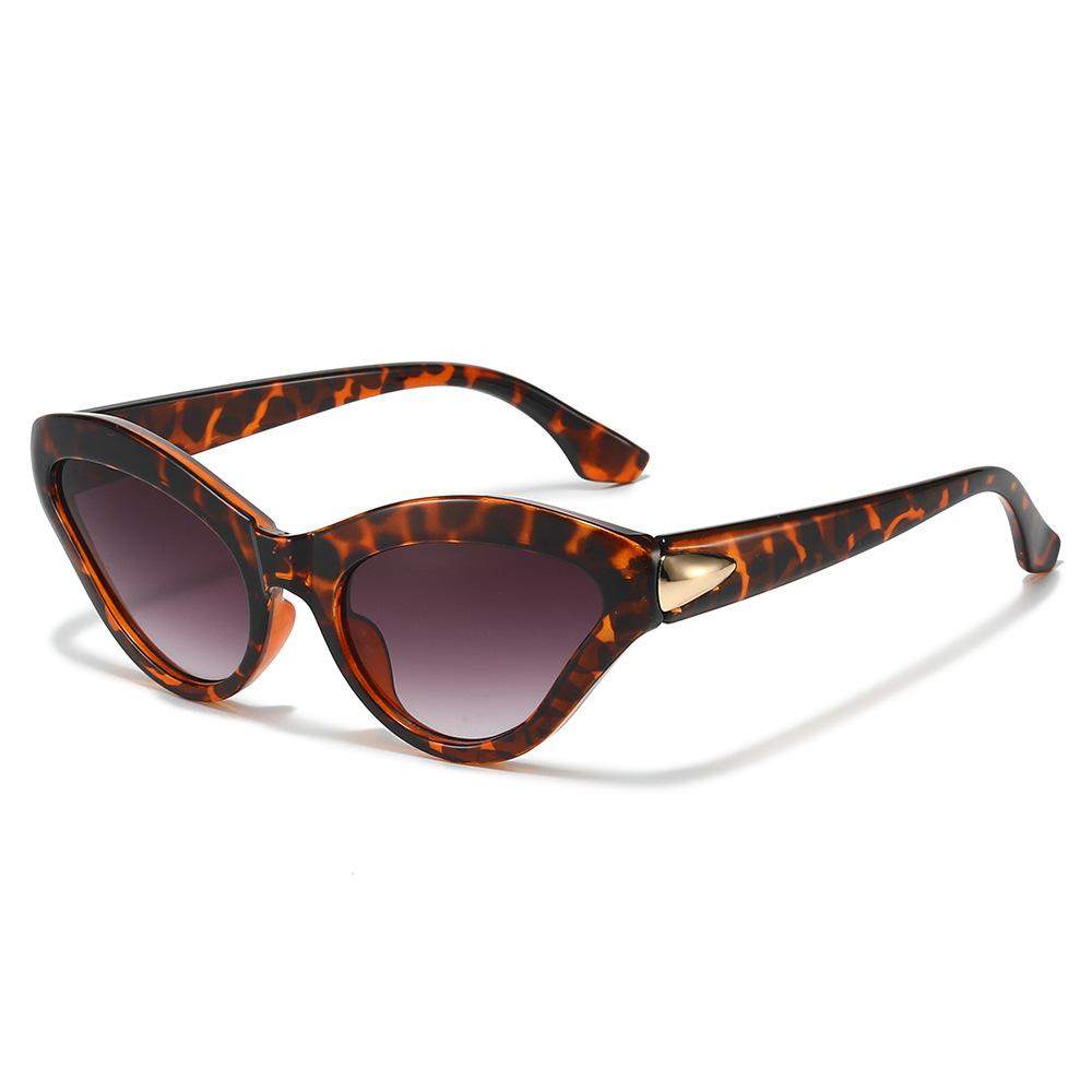 Fashion cat eye frame adult sunglasses travel sunscreen UV protection beach sunshade goggles sunglasses