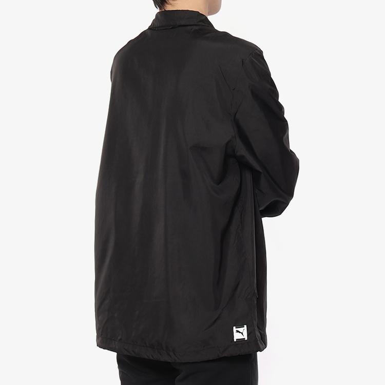 Puma Downtown Casual Sports Collar Jacket Men Jackets Black 578306-01