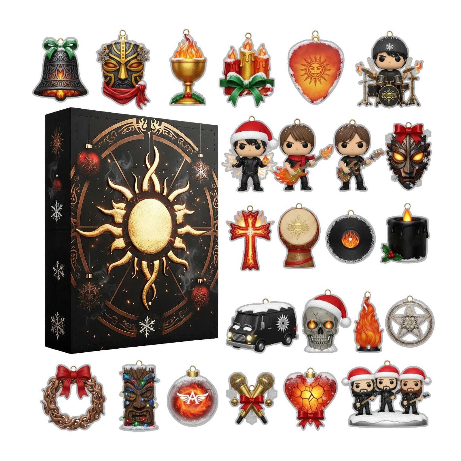 

2D Flat Aircraft Box 24pc Series Advent Calendar Christmas Countdown One Size