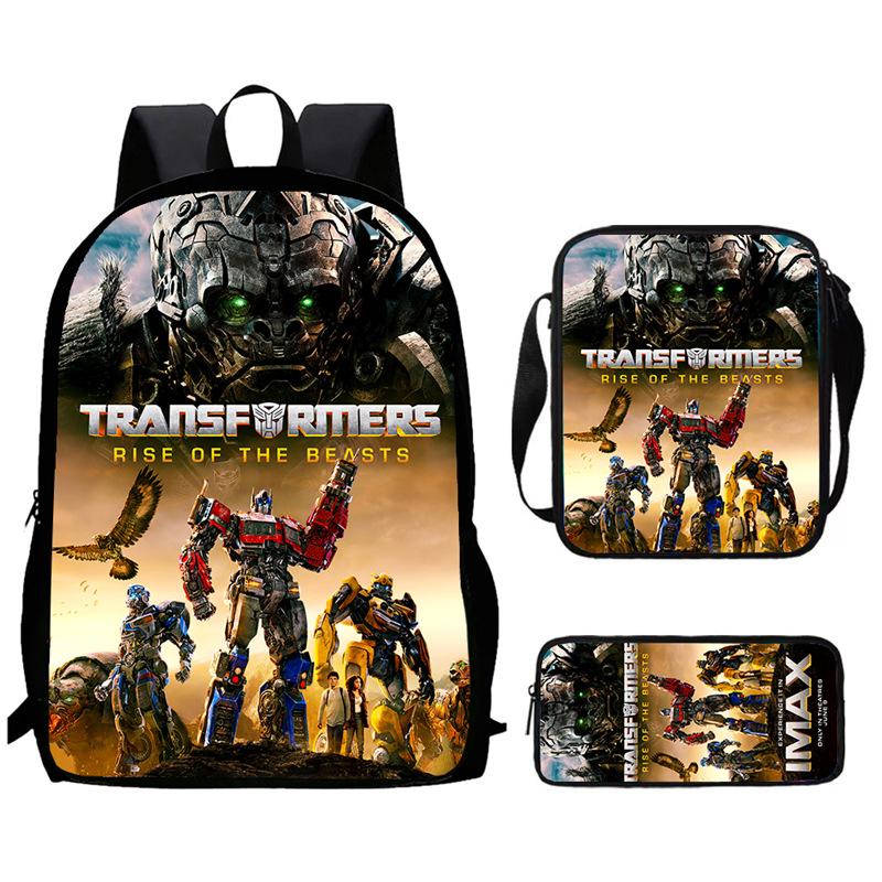 Transformers, Bumblebee Bag High Definition Multi-Function Oxford Lightweight Backpack