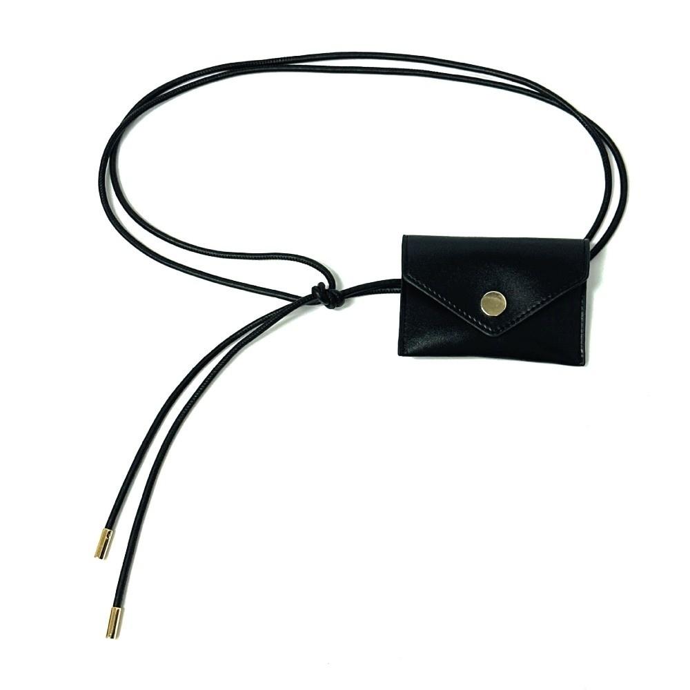 Y2k Leather Waist Bag Vintage Dress Jeans Belt Trendy Envelop Waist Rope  Waist Accessories