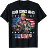 God Guns And Trump 2nd Amendment Flag AR15 American Flag Unisex T-Shirt