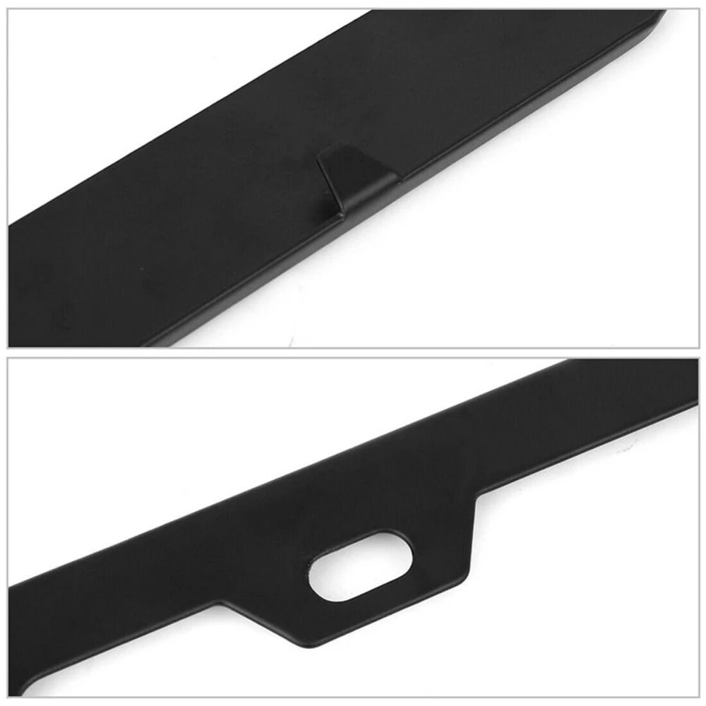 2Pcs Rustproof Car License Plate Frame Universal Car Frame Plate  Vehicles Exterior Decoration