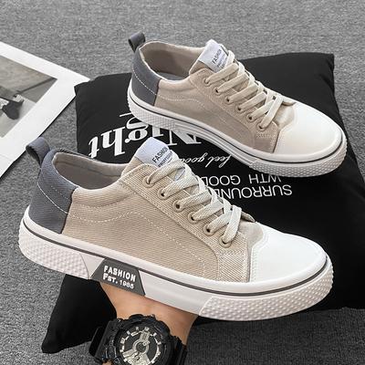 Klasické pánske plátené topánky Outdoorová móda Skateboardové topánky pre mužov Pohodlné Protišmykové Ležérne tenisky Priedušné Pánske vychádzkové topánky