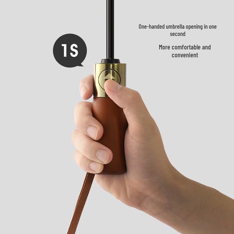 Hongye 10-Rib Automatic Folding Umbrella