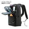 Sanwa Supply Casual PC Fits Wide Backpack, Water-Repellent, Lightweight, 15.6-inch Screens, Black, BAG-BP16BK