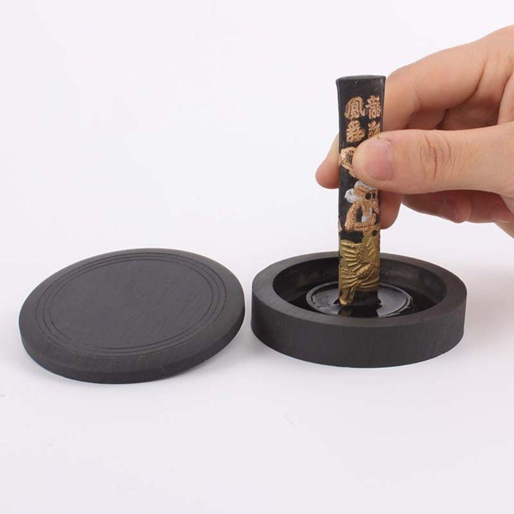 Writing Calligraphy Ink Stick Painting Calligraphy Solid Ink Vintage Grinding Ink Block Student