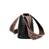 Luxury Retro Floral Embossed Leather Crossbody Bag for Women – Fashion Shoulder Bag with Wide Strap, Casual Daily & Travel Handbag