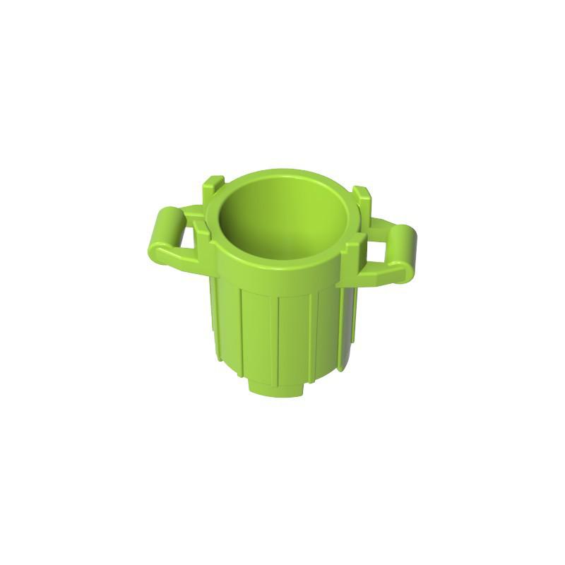 BRICKE 92926-28967 Building Blocks Double-Ear Trash Can Compatible with LEGO MOC Parts