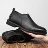 Mens Casual Business Office Formal Dress Chelsea Boots Shoes Genuine Leather Boot Black Ankle Botas Hombre Chaussure 2025