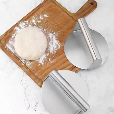 New Stainless Steel Smash Burger Press Hamburger Patties Meat Masher Circular Meat Press Mold for Deli Meats Kitchen Accessories