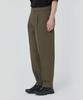 PUBLICFIGURE Cotton Herringbone Tapered Pants_Khaki