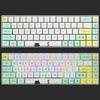 XDA Profile PBT Keycaps 135 Keys Custom Gaming Keycaps ANSI US and Sublimated Cherry Gateron MX Switch Mechanical Keyboard for Layout 60%, (Strange