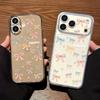 Ins Bunte Linie Schleife Transparente Handyhülle Für iPhone 15 17 16 13 14 12 11 Pro Max Plus Mini Air SE X XS XR 16e 17e Weiche Hülle Schale